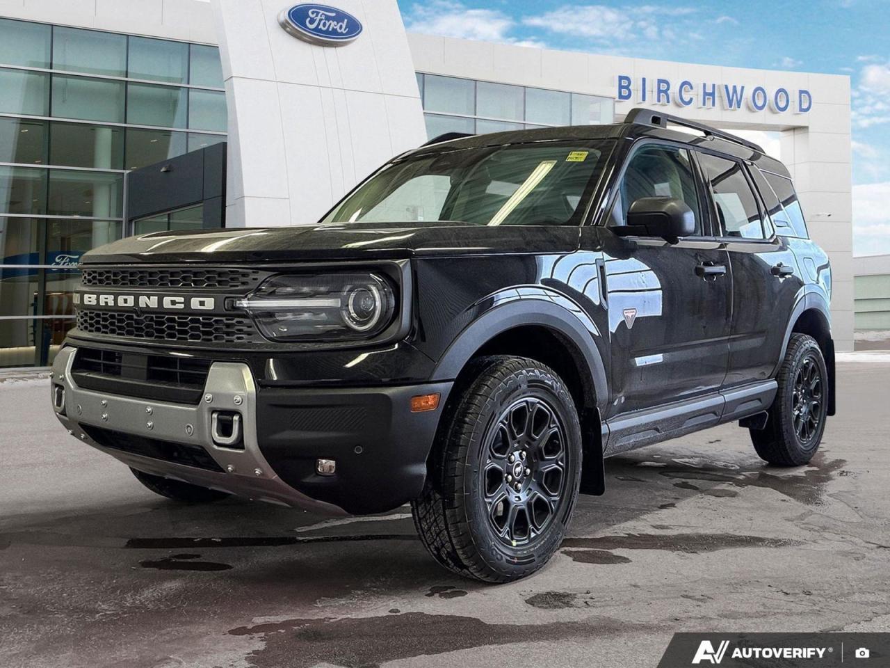 New 2025 Ford Bronco Sport Badlands 400A | 2.0L | Tech PKG | Remote Start for sale in Winnipeg, MB