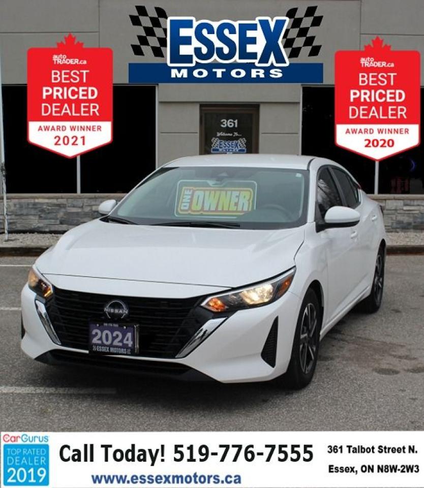 2024 Nissan Sentra SV*Low Ks*Heated Seats*Bluetooth*Rear Cam*FWD