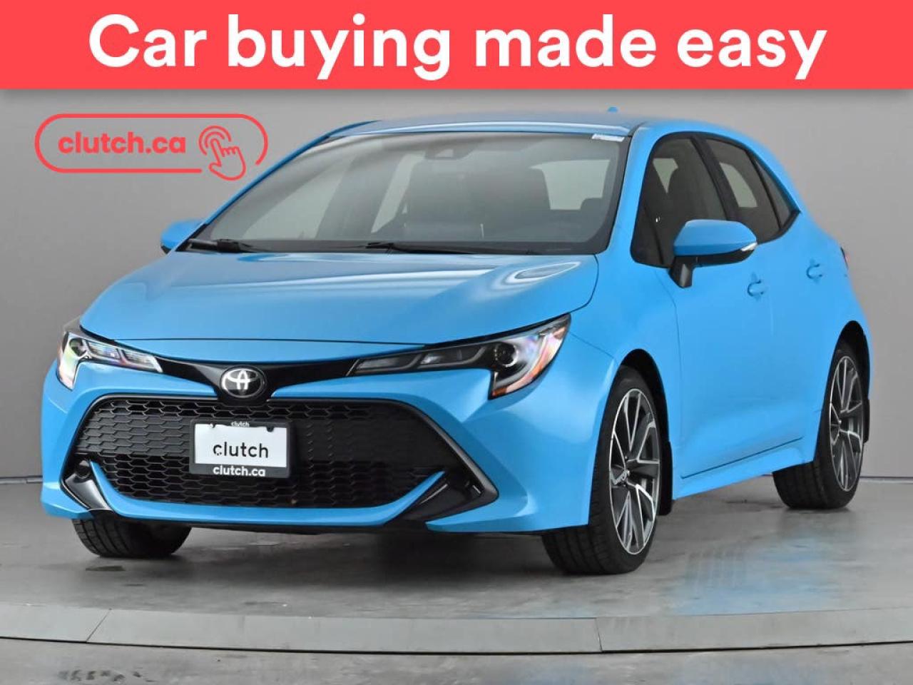 Used 2019 Toyota Corolla Hatchback S w/ SE Upgrade Pkg. w/ Apple CarPlay, Heated Front Seats, Rearview Cam for sale in Toronto, ON