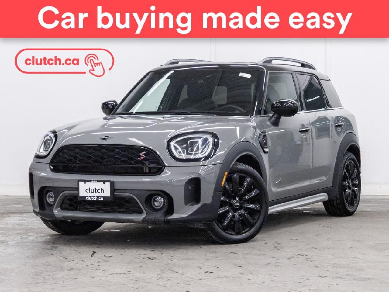 Used 2021 MINI Cooper Countryman Cooper S ALL4 AWD w/ Apple CarPlay, Heated Front Seats, Rearview Cam for sale in Toronto, ON