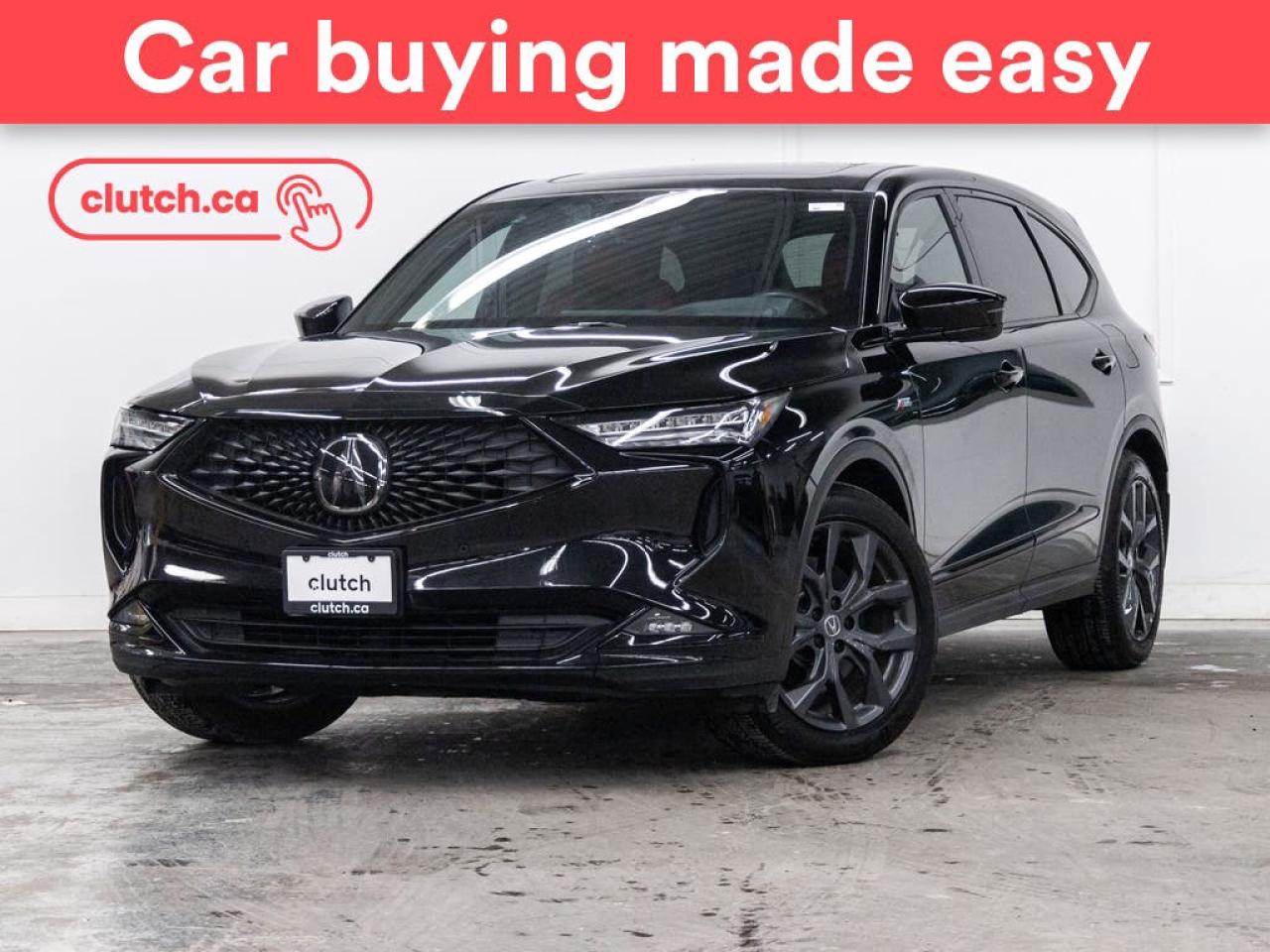 Used 2024 Acura MDX A-Spec SH-AWD w/ Apple CarPlay & Android Auto, Heated Front Seats, Rearview Camera for sale in Toronto, ON