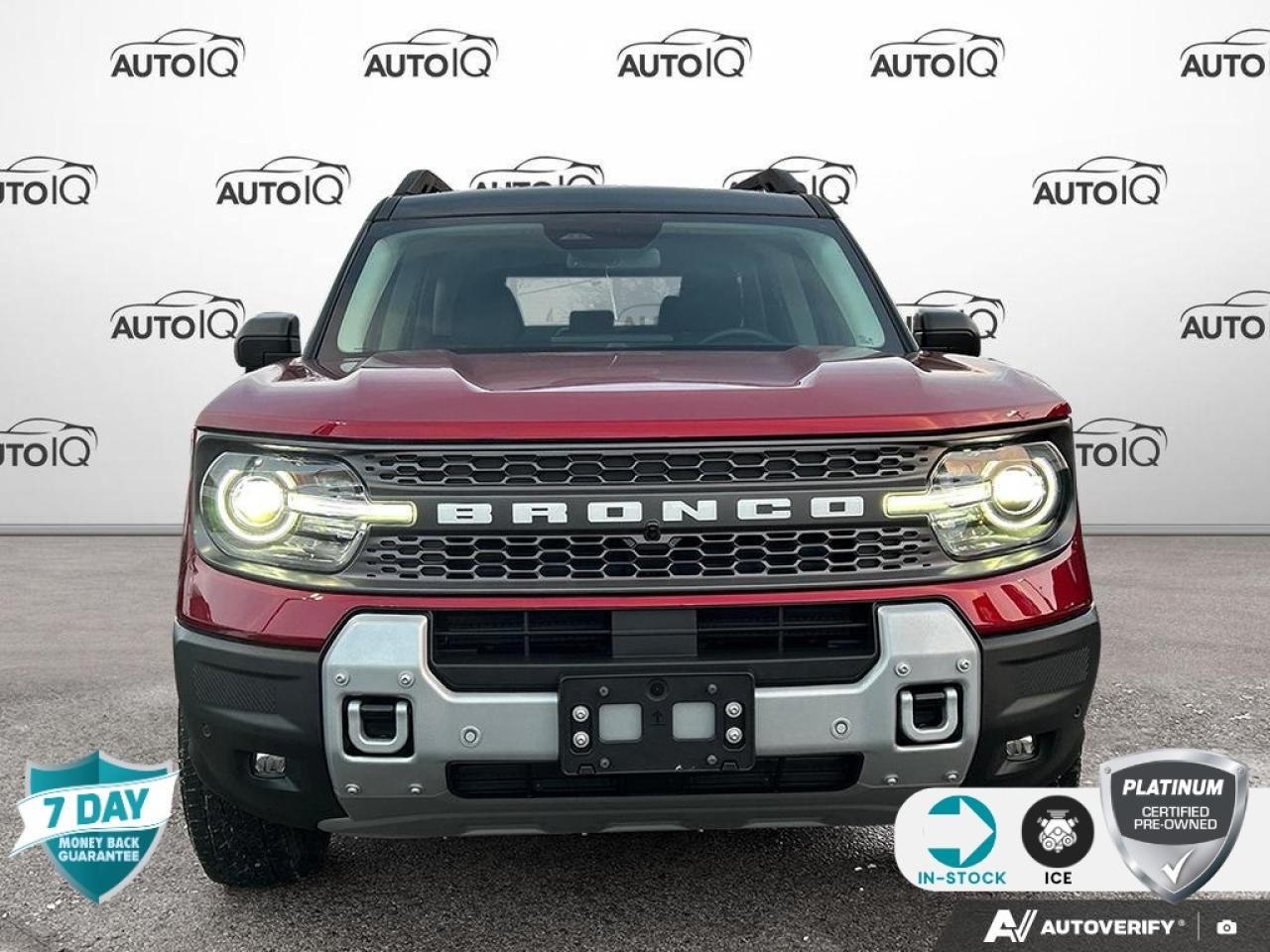 2025 Ford Bronco Sport Badlands AWD LEATHER BADLANDS EDITION CERTIFIED Photo