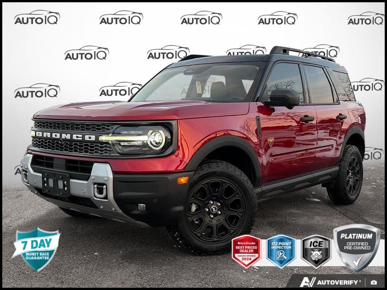 2025 Ford Bronco Sport Badlands AWD LEATHER BADLANDS EDITION CERTIFIED Photo