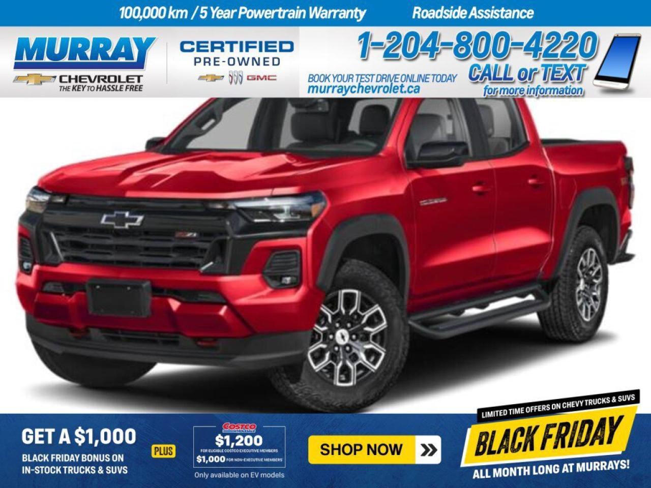 New 2026 Chevrolet Colorado 4WD Z71 for sale in Winnipeg, MB