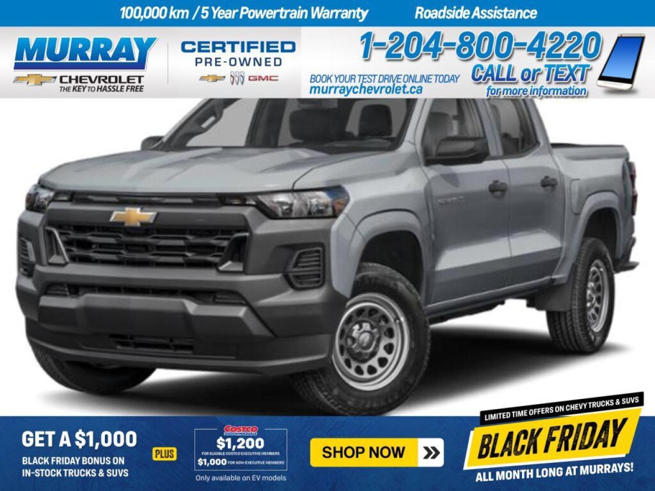 New 2026 Chevrolet Colorado 4WD Trail Boss for sale in Winnipeg, MB