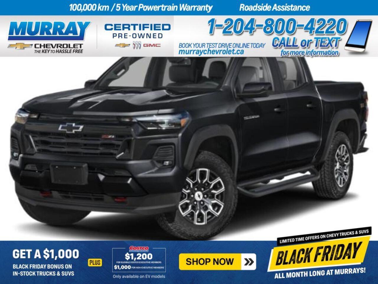 New 2026 Chevrolet Colorado 4WD Z71 for sale in Winnipeg, MB