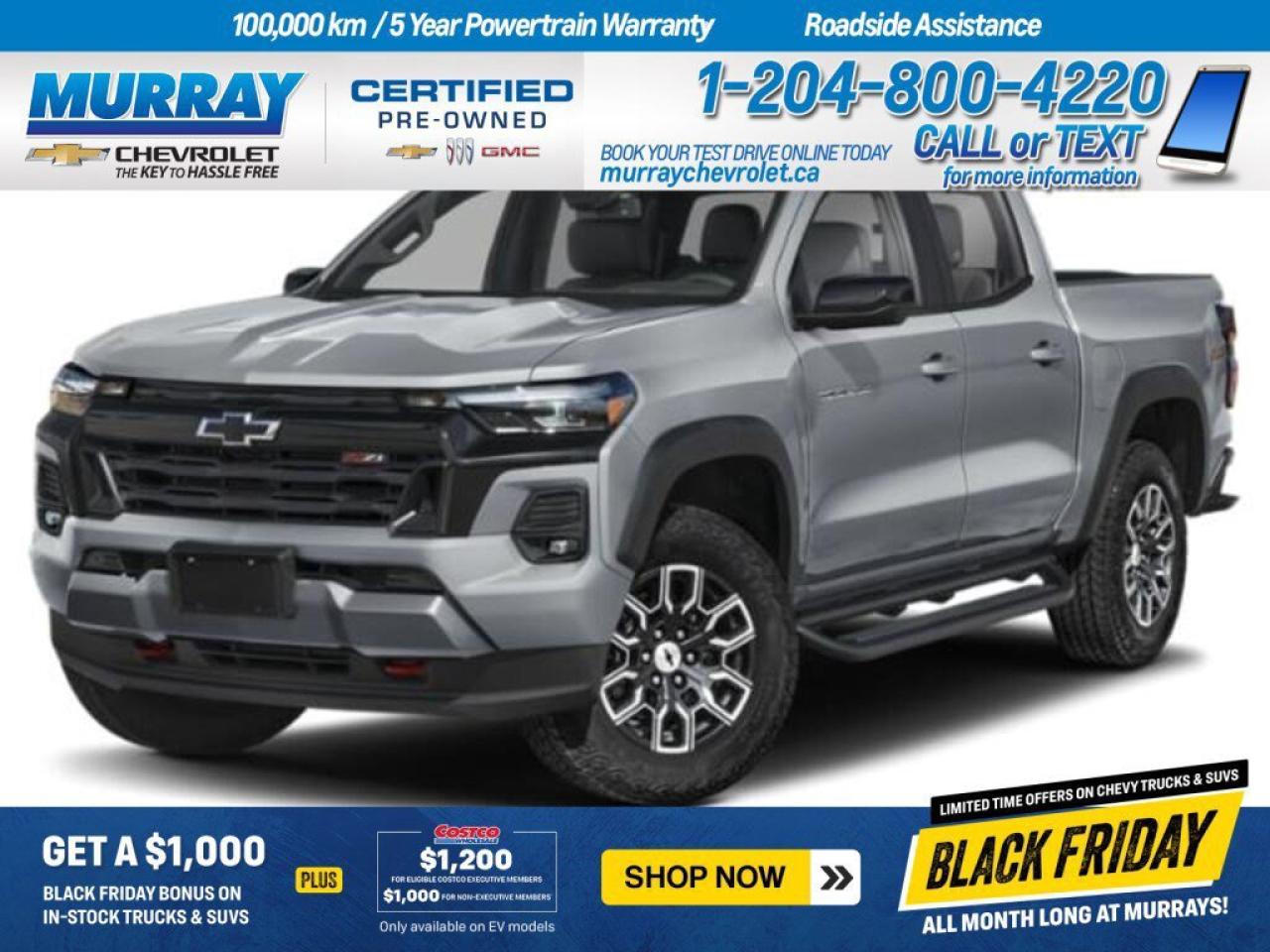 New 2026 Chevrolet Colorado 4WD Z71 for sale in Winnipeg, MB