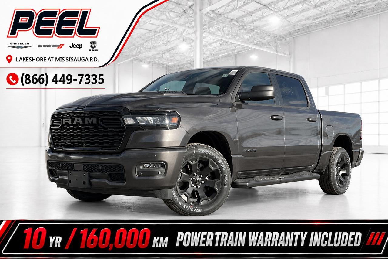 Canadas best full-size truck powertrain limited warranty is based on years and kilometer coverage offered and the latest available competitive information for 2026 model year full-size trucks (excluding BEVs). The new Limited Powertrain Warranty of 10 year/160,000-kilometre (whichever occurs first) is available exclusively to retail customers who purchase or lease any of the following new and previously unregistered 2026 Ram vehicles from an authorized Ram dealership in Canada: Ram 1500 (including RHO), Ram 2500, Ram 3500, Ram Cab Chassis, and ProMaster Van (excluding full battery electric vehicles). The warranty is not available to fleet customers and, except as otherwise required by applicable law (including, but not limited, for individuals residing in Quebec, Nova Scotia and Saskatchewan), is non-transferable and applies only to the original retail purchaser or lessee.Canadas best full-size truck powertrain limited warranty is based on years and kilometer coverage offered and the latest available competitive information for 2026 model year full-size trucks (excluding BEVs). The new Limited Powertrain Warranty of 10 year/160,000-kilometre (whichever occurs first) is available exclusively to retail customers who purchase or lease any of the following new and previously unregistered 2026 Ram vehicles from an authorized Ram dealership in Canada: Ram 1500 (including RHO), Ram 2500, Ram 3500, Ram Cab Chassis, and ProMaster Van (excluding full battery electric vehicles). The warranty is not available to fleet customers and, except as otherwise required by applicable law (including, but not limited, for individuals residing in Quebec, Nova Scotia and Saskatchewan), is non-transferable and applies only to the original retail purchaser or lessee.