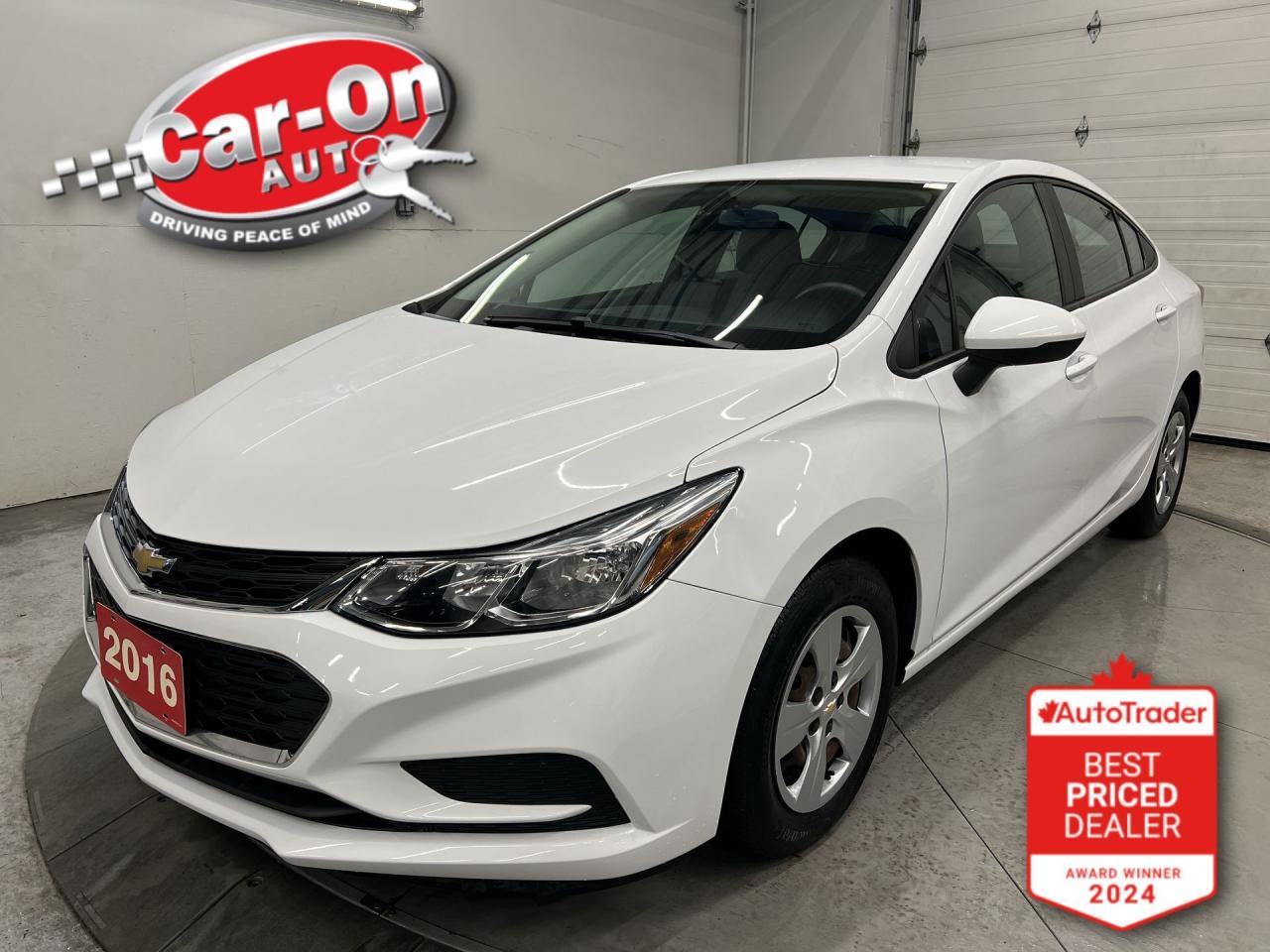 2016 Chevrolet Cruze LS |6-SPEED |ONLY 62,000KMS! |REAR CAM | BLUETOOTH Photo0