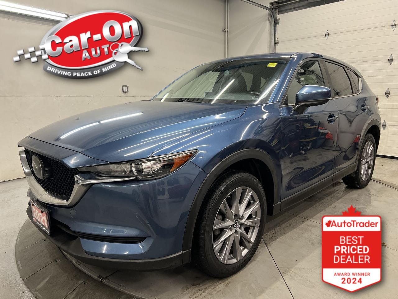 2021 Mazda CX-5 GS AWD | HTD LEATHER | CARPLAY | 19IN ALLOYS | NAV Photo0