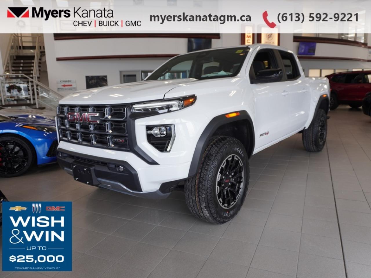 New 2026 GMC Canyon AT4  -  Heated Seats -  Remote Start for sale in Kanata, ON