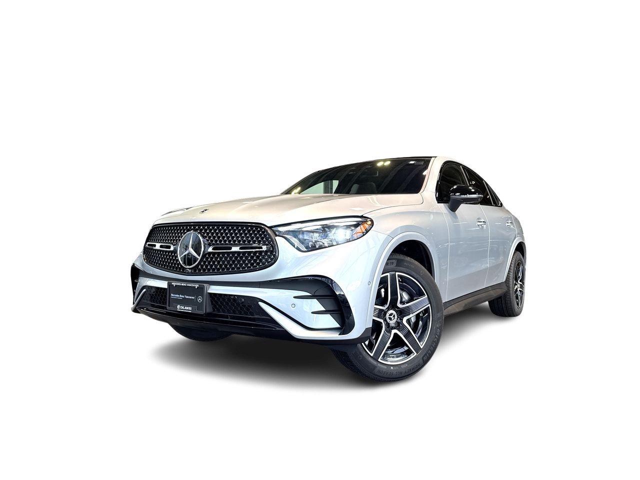 <strong>2026 Mercedes-Benz GLC300 Coup&eacute; &ndash; Style, Performance & Everyday Luxury</strong>

Discover the perfect blend of sporty design and everyday practicality with the 2026 Mercedes-Benz GLC300 Coup&eacute;. With its sweeping coup&eacute; silhouette, premium interior, and confident 4MATIC all-wheel drive, this model delivers a dynamic drive through Vancouver&rsquo;s city streets, mountain roads, and all-weather conditions. Crafted with advanced technology, a fuel-efficient turbocharged engine, and the unmistakable Mercedes-Benz presence, the GLC300 Coup&eacute; is ideal for drivers seeking luxury, versatility and standout style.

<strong>Key Features & Highlights</strong>

<strong>Performance & Efficiency</strong>

<ul>
<li>2.0L Turbocharged Engine &ndash; Smooth, responsive power with excellent everyday efficiency.</li>
<li>Mild Hybrid System (48-Volt) &ndash; Enhances acceleration and boosts fuel economy during city driving.</li>
<li>4MATIC All-Wheel Drive &ndash; Confident traction for rain, snow, and uneven BC terrain.</li>
<li>Dynamic Select Drive Modes &ndash; Customize your drive with Comfort, Sport, Eco and Individual settings.</li>
</ul>
<strong>Exterior Design</strong>

<ul>
<li>Coup&eacute; Silhouette &ndash; Sportier stance and eye-catching road presence.</li>
<li>LED High-Performance Lighting &ndash; Crisp visibility for safer night driving.</li>
<li>Aerodynamic Styling &ndash; Reduces drag for enhanced stability and efficiency.</li>
<li>Premium Wheel Options &ndash; Enhance the SUV&rsquo;s sporty, elegant look.</li>
</ul>
<strong>Luxury Interior & Comfort</strong>

<ul>
<li>MB-Tex or Leather Upholstery &ndash; High-quality materials that elevate every ride.</li>
<li>Heated Front Seats &ndash; Comfort on cold Vancouver mornings.</li>
<li>Panoramic Sunroof (if equipped) &ndash; Bright, open cabin feel.</li>
<li>Dual-Zone Climate Control &ndash; Personalized comfort for driver and passenger.</li>
</ul>
<strong>Technology & Connectivity</strong>

<ul>
<li>MBUX Infotainment System with Voice Control &ndash; &ldquo;Hey Mercedes&rdquo; makes navigation, calls and media effortless.</li>
<li>11.9 Central Touchscreen + 12.3 Digital Instrument Cluster &ndash; Modern, intuitive driving interface.</li>
<li>Wireless Apple CarPlay & Android Auto &ndash; Seamless smartphone connection.</li>
<li>Burmester Surround Sound System (if equipped) &ndash; Premium audio experience.</li>
</ul>
<strong>Safety & Driver Assistance</strong>

<ul>
<li>Active Brake Assist &ndash; Helps detect slow or stopped vehicles and can apply braking support.</li>
<li>Blind Spot Assist &ndash; Confidence when changing lanes.</li>
<li>Adaptive Cruise Control (DISTRONIC) (if equipped) &ndash; Eases long highway drives.</li>
<li>Parking Package with 360&deg; Camera (if equipped) &ndash; Simplifies tight parkades around Vancouver and the Lower Mainland.</li>
</ul>
<strong>Why Choose This GLC300 Coup&eacute; at Mercedes-Benz Vancouver?</strong>

<ul>
<li>Local Lower Mainland inventory with exceptional reconditioning standards.</li>
<li>Access to exclusive programs including maintenance packages and protection options.</li>
<li>Professional, knowledgeable team committed to a premium ownership experience.</li>
<li>Convenient location serving Vancouver, Richmond, Burnaby, Surrey, North Shore and beyond.</li>
</ul>
<strong>&nbsp;</strong>

<strong><iframe src=//www.youtube.com/embed/fkhMpzC7sRo width=560 height=314 allowfullscreen=allowfullscreen></iframe></strong>