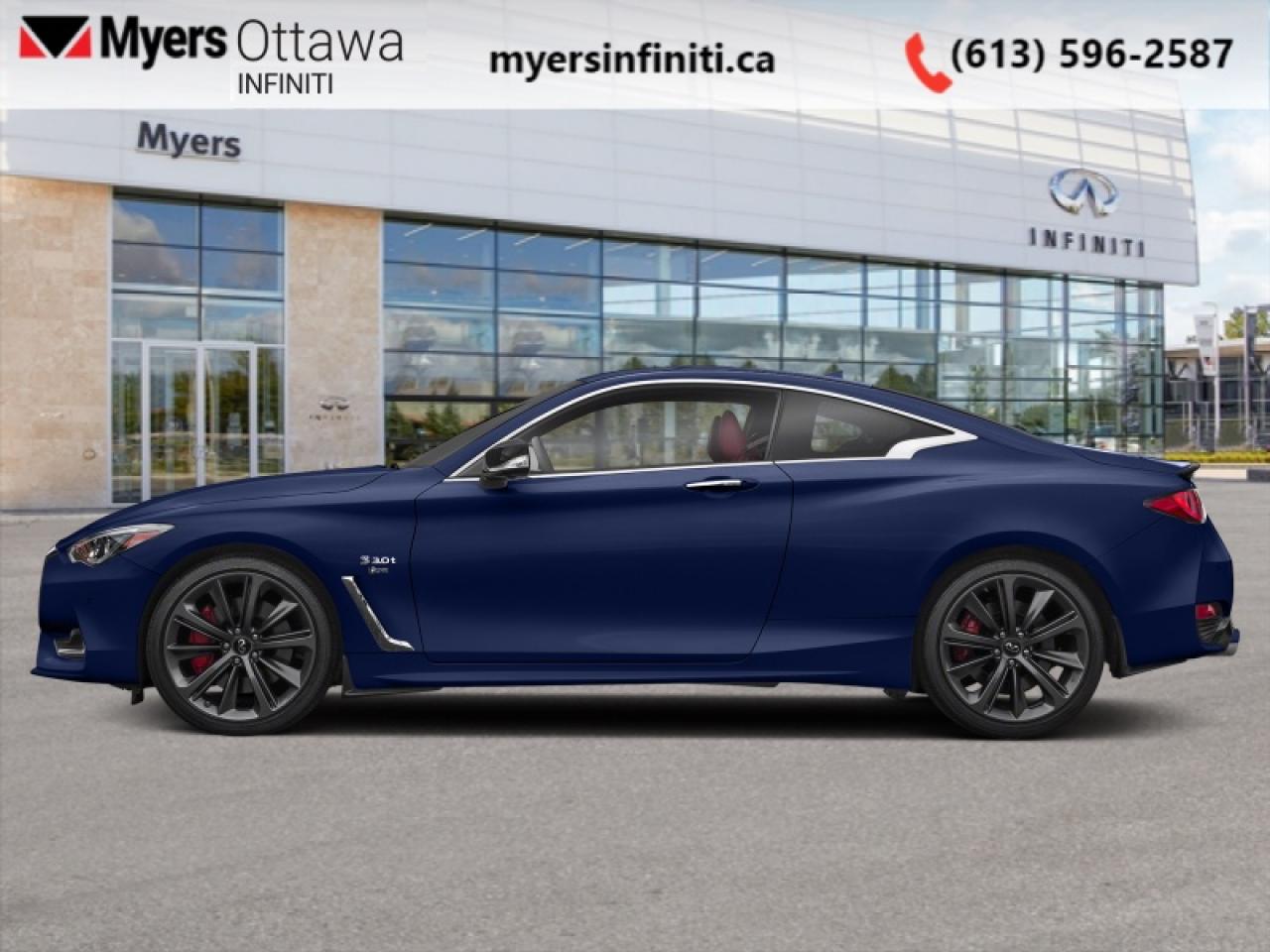 Used 2022 Infiniti Q60 Red Sport I-LINE  - Low Mileage for sale in Ottawa, ON