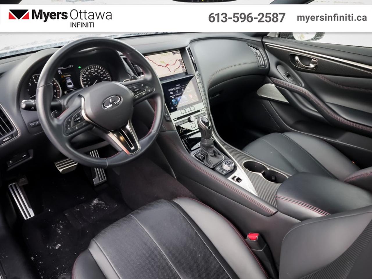 2022 Infiniti Q60 Red Sport I-LINE  - Sunroof Photo