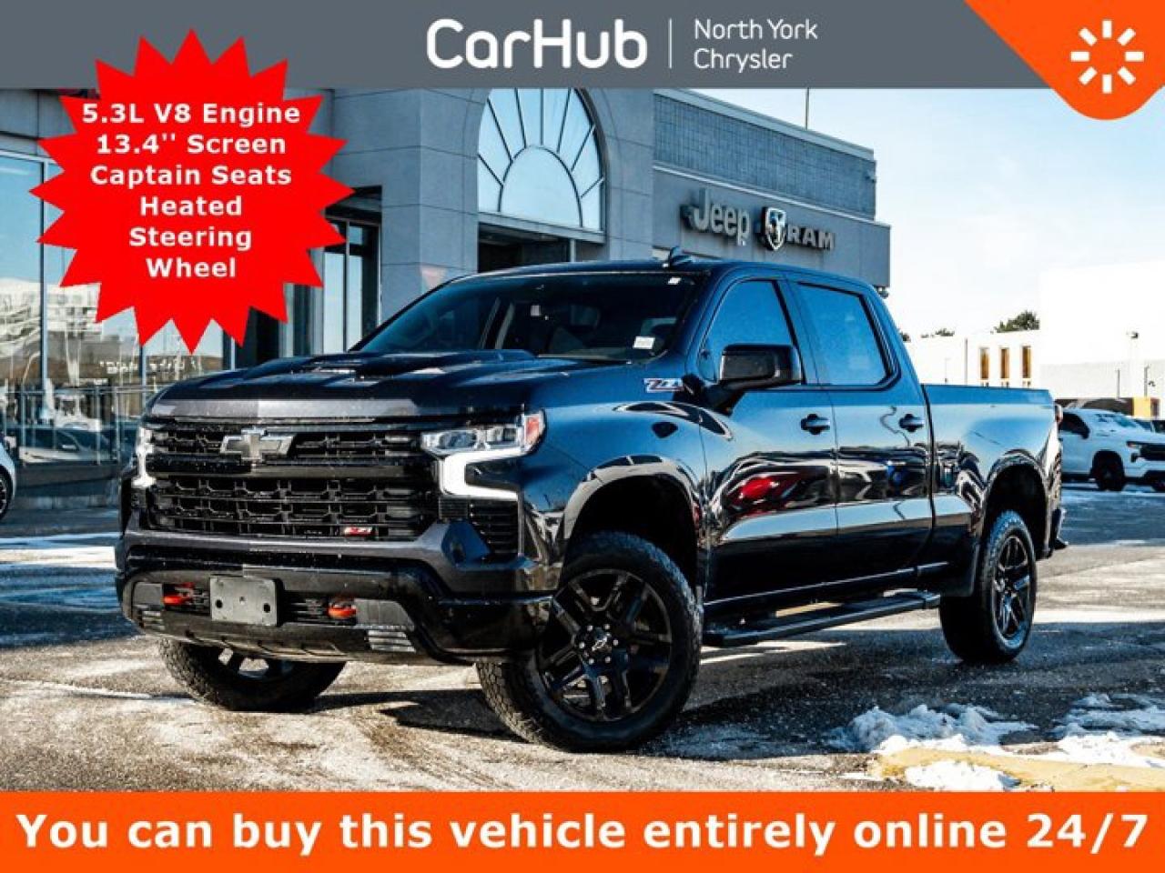 2024 Chevrolet Silverado 1500 LT Trail Boss 157'' V8 13.4'' Screen Captain Seats Heated Steering Wheel Photo0