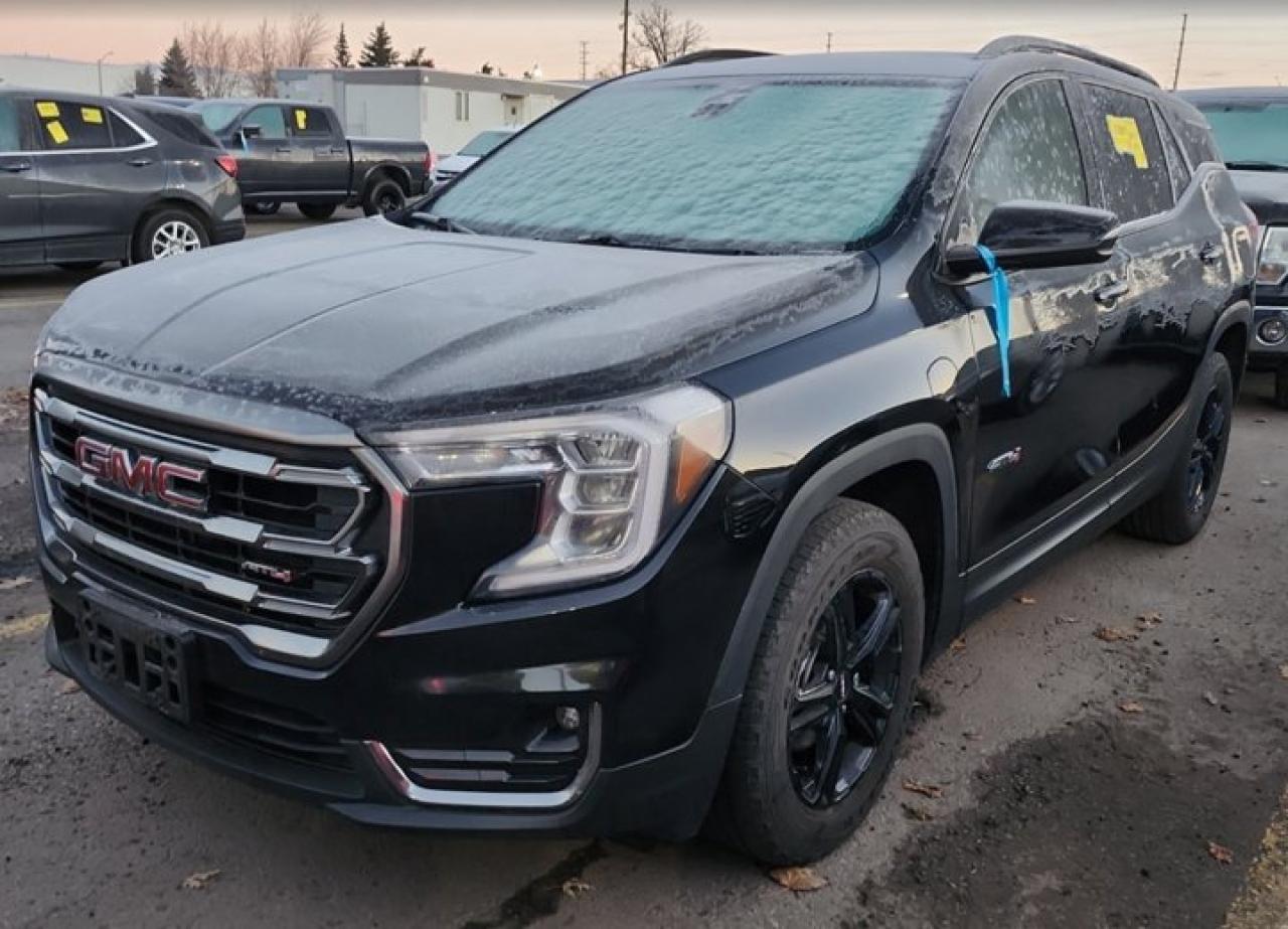 2023 GMC Terrain AT4 AWD | Pano Roof | Leather | Heated Seats + Steering | Power Liftgate | Remote Start | and More ! Photo0