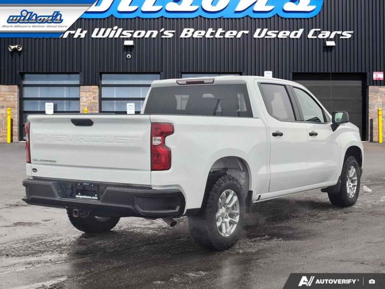 2023 Chevrolet Silverado 1500 WT Crew 4X4 | 5.3L | Leather | Z71 | Spray-on Liner | Alloy wheels | CarPlay + Android | and More ! Photo4