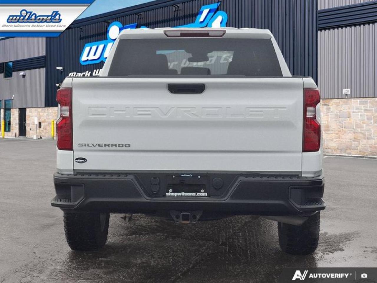 2023 Chevrolet Silverado 1500 WT Crew 4X4 | 5.3L | Leather | Z71 | Spray-on Liner | Alloy wheels | CarPlay + Android | and More ! Photo