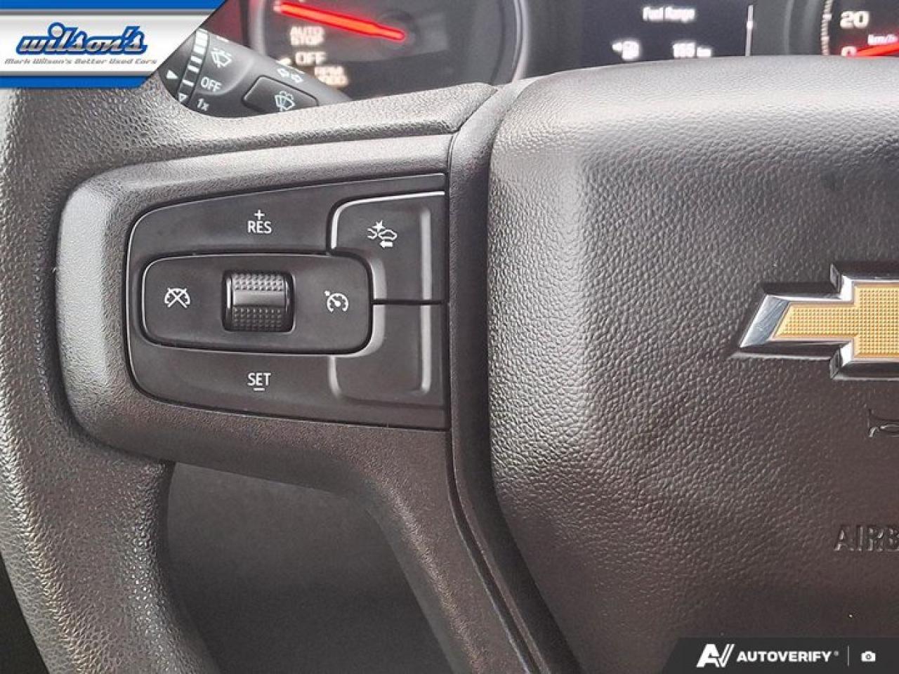 2023 Chevrolet Silverado 1500 WT Crew 4X4 | 5.3L | Leather | Z71 | Spray-on Liner | Alloy wheels | CarPlay + Android | and More ! Photo