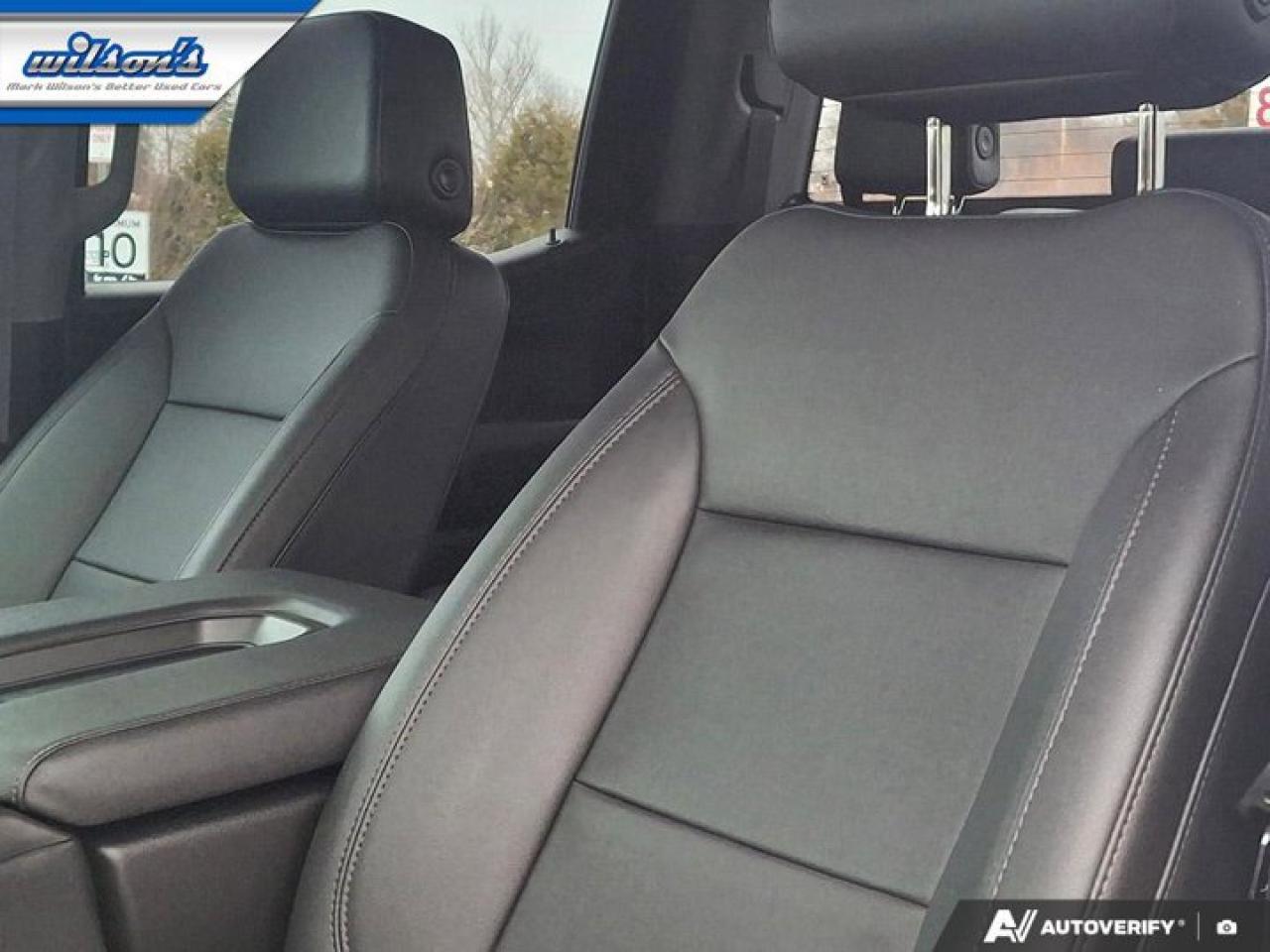 2023 Chevrolet Silverado 1500 WT Crew 4X4 | 5.3L | Leather | Z71 | Spray-on Liner | Alloy wheels | CarPlay + Android | and More ! Photo