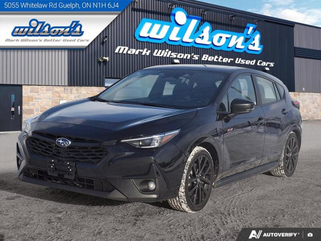 2024 Subaru Impreza RS Hatch AWD | Sunroof | Adaptive Cruise | Heated Wheel + Seats | CarPlay + Android | and More ! Photo