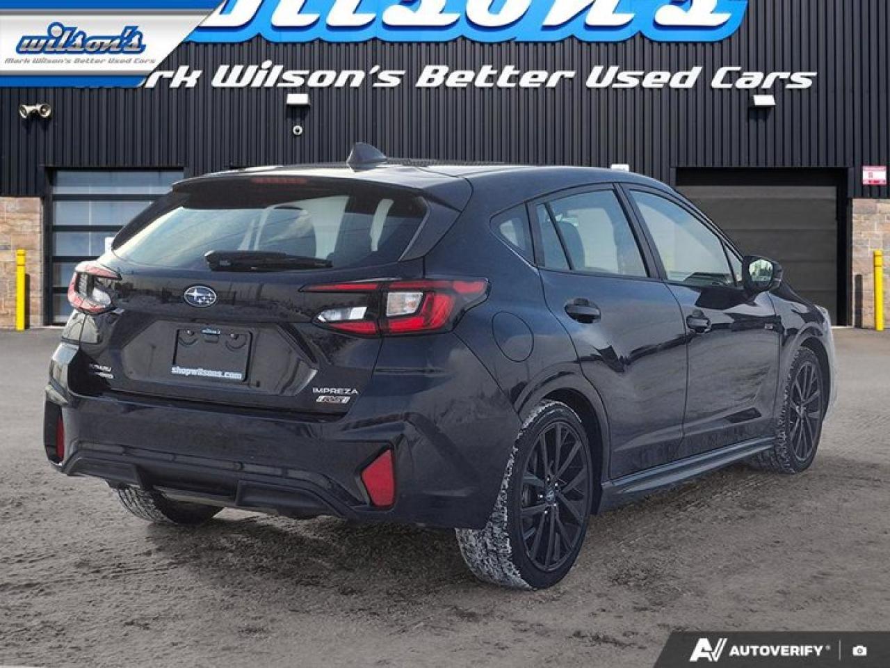 2024 Subaru Impreza RS Hatch AWD | Sunroof | Adaptive Cruise | Heated Wheel + Seats | CarPlay + Android | and More ! Photo