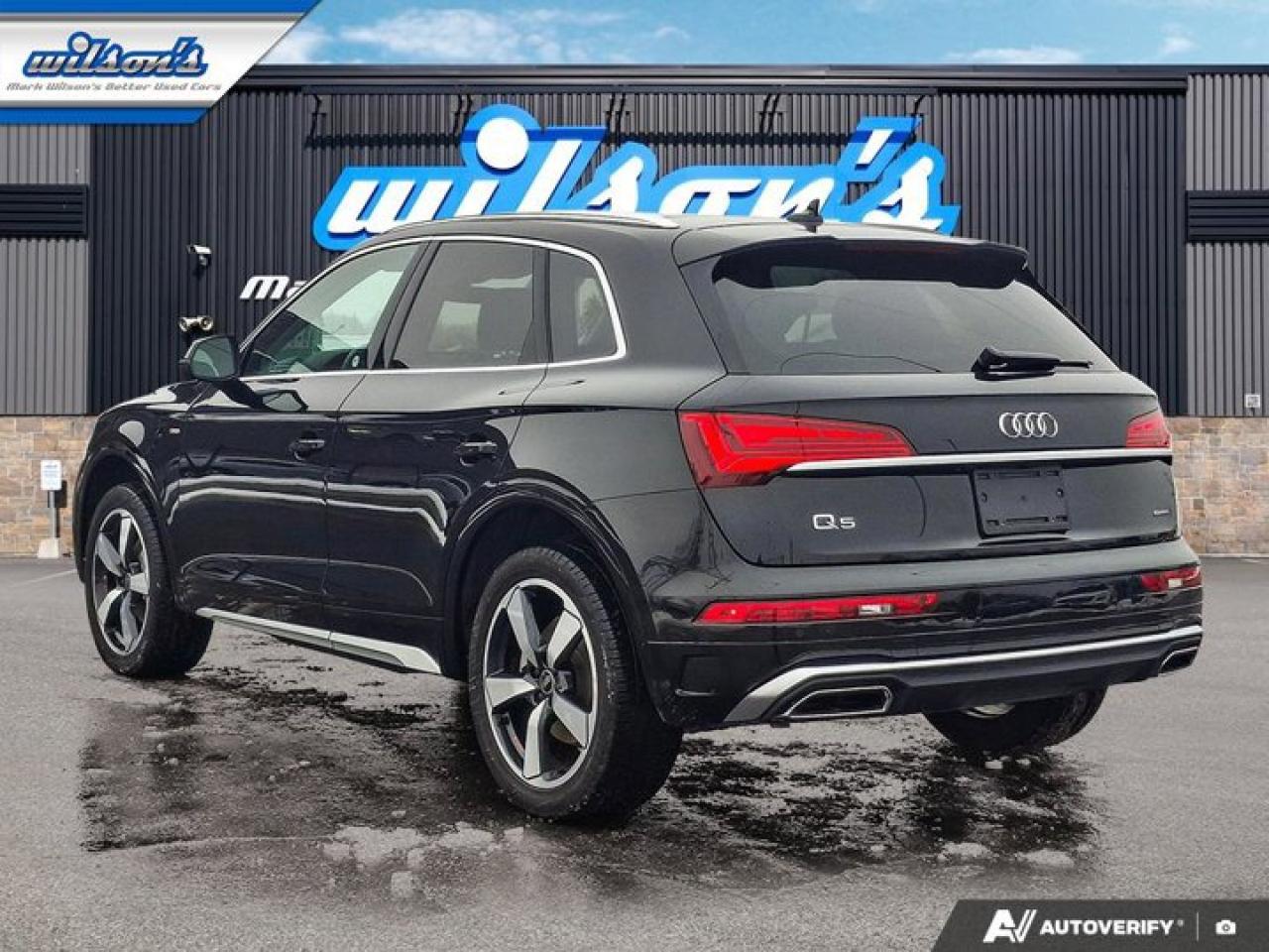 2024 Audi Q5 Progressiv S-Line | Leather | Sunroof | Nav | Heated Wheel + Seats | CarPlay | Rear Cam and More ! Photo
