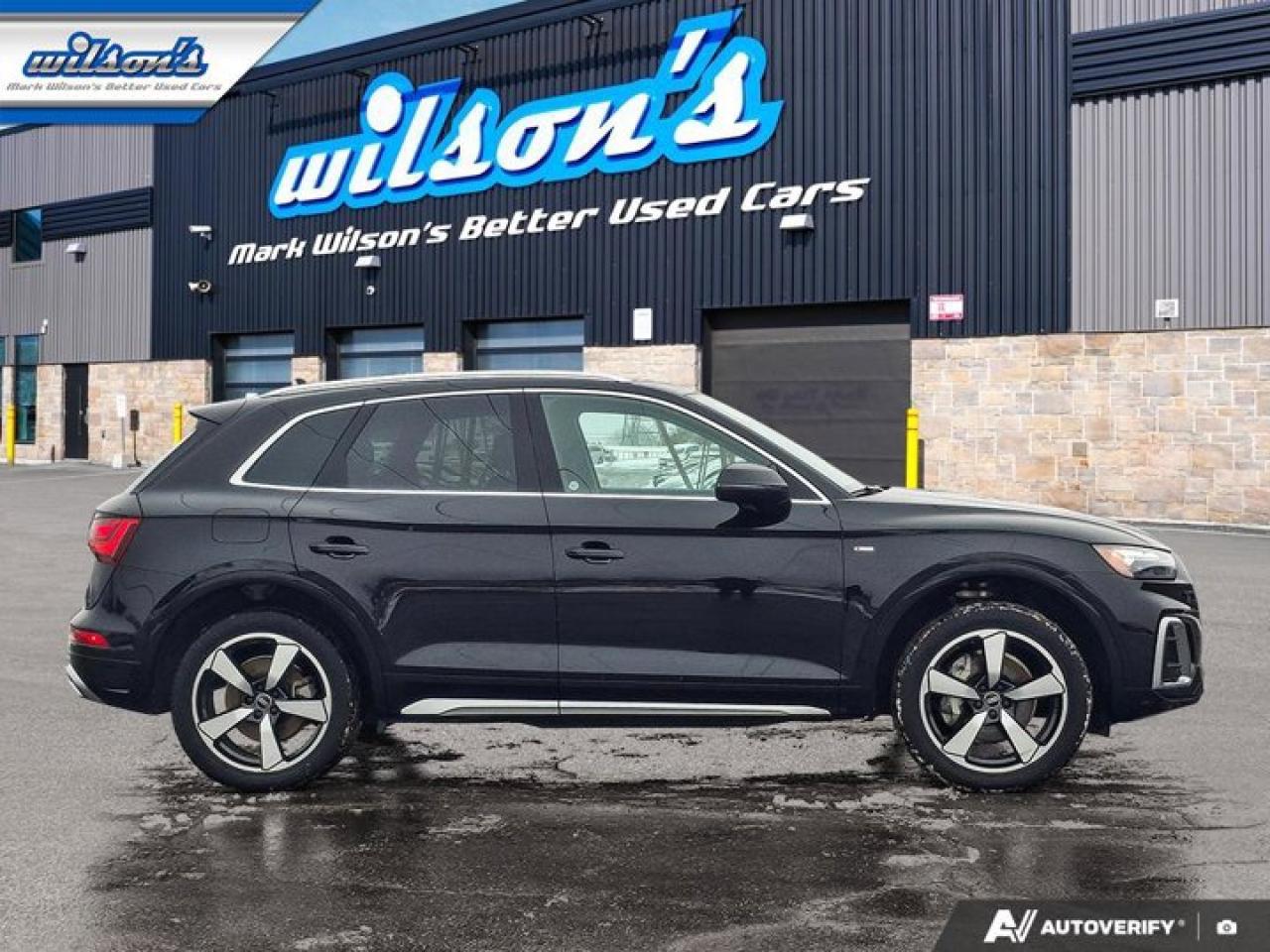 2024 Audi Q5 Progressiv S-Line | Leather | Sunroof | Nav | Heated Wheel + Seats | CarPlay | Rear Cam and More ! Photo