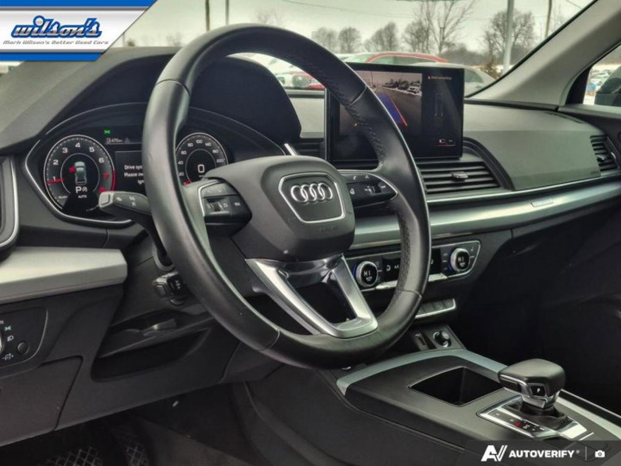 2024 Audi Q5 Progressiv S-Line | Leather | Sunroof | Nav | Heated Wheel + Seats | CarPlay | Rear Cam and More ! Photo
