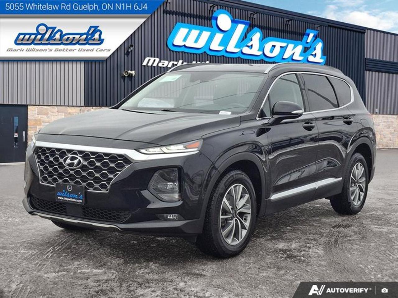 2020 Hyundai Santa Fe Preferred AWD | Adaptive Cruise | Heated Wheel + Seats | BSM | CarPlay + Android | Power Seat & More Photo0
