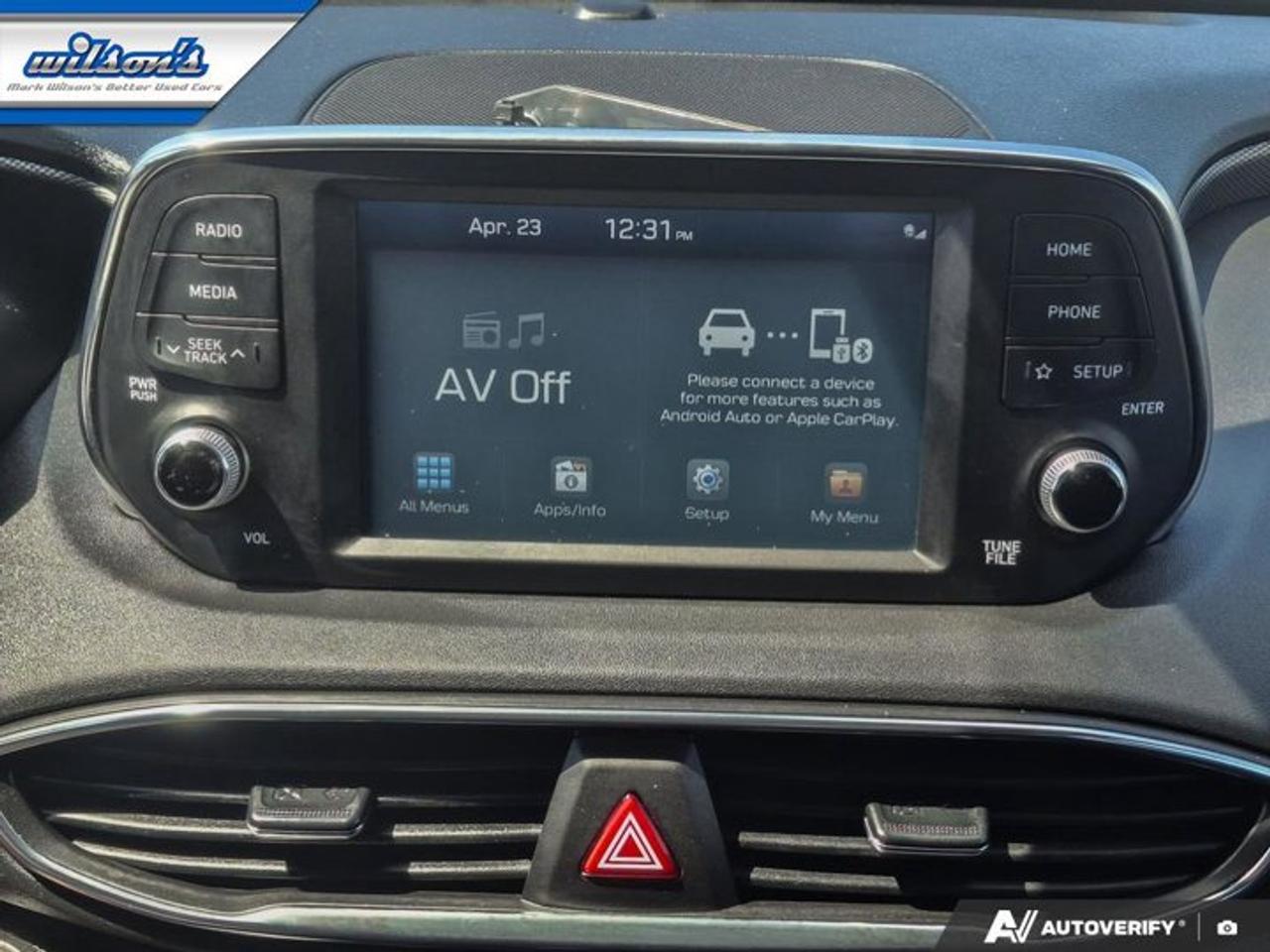 2020 Hyundai Santa Fe Preferred AWD | Adaptive Cruise | Heated Wheel + Seats | BSM | CarPlay + Android | Power Seat & More Photo