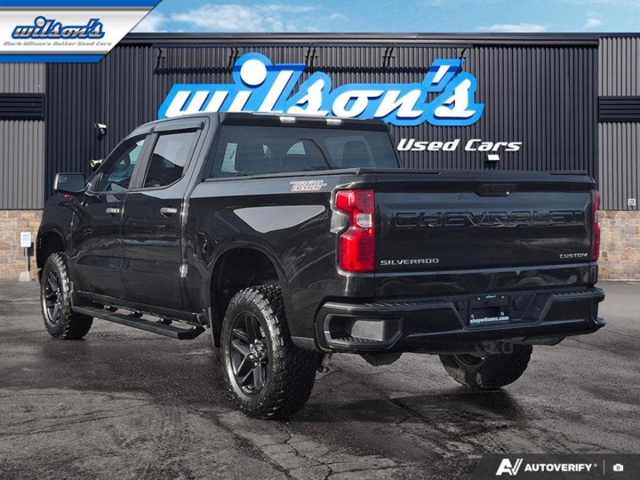 2022 Chevrolet Silverado 1500 Custom Trail Boss Crew 4WD | Z71 | Trailering Pkg | CarPlay + Android | Rear Camera | and More ! Photo2