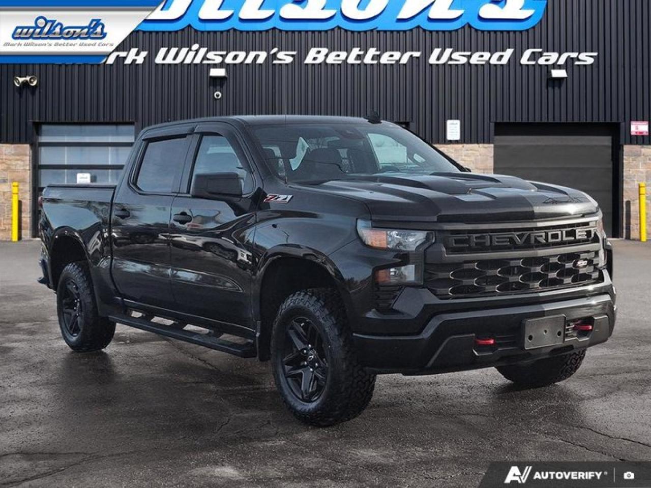 2022 Chevrolet Silverado 1500 Custom Trail Boss Crew 4WD | Z71 | Trailering Pkg | CarPlay + Android | Rear Camera | and More ! Photo