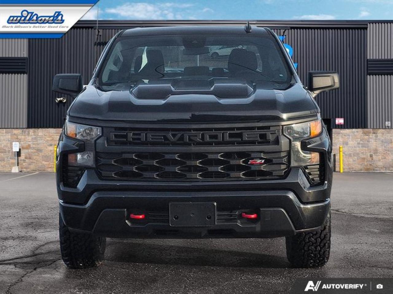 2022 Chevrolet Silverado 1500 Custom Trail Boss Crew 4WD | Z71 | Trailering Pkg | CarPlay + Android | Rear Camera | and More ! Photo