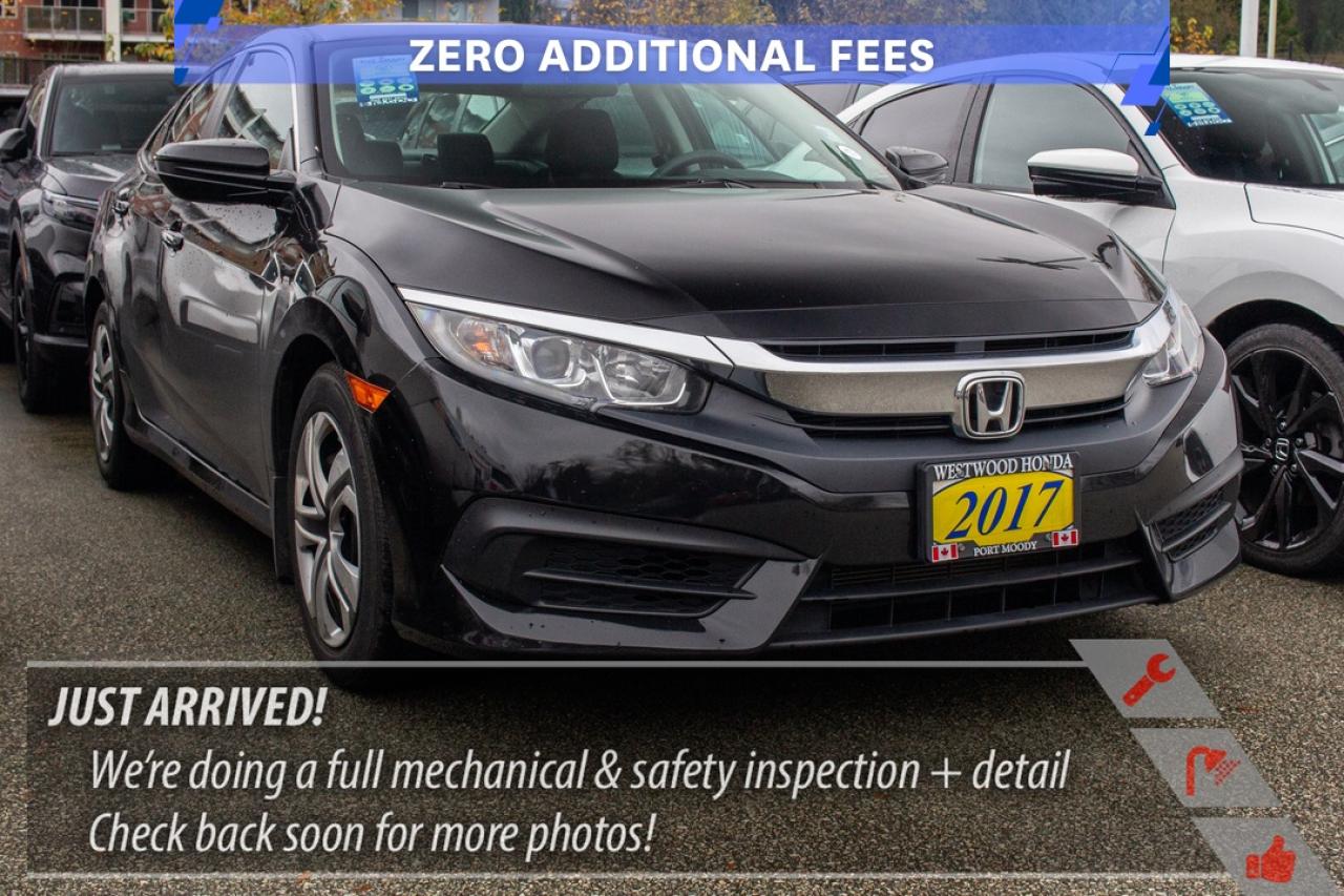 Used 2017 Honda Civic Sedan LX Sedan CVT for sale in Port Moody, BC