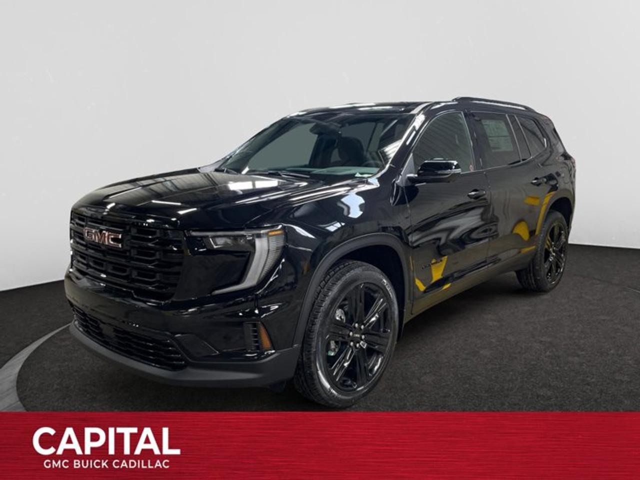 This 2026 GMC Acadia in Ebony Twilight Metallic is equipped with AWD and Gas 2.5L/ engine.Check out this vehicles pictures, features, options and specs, and let us know if you have any questions. Helping find the perfect vehicle FOR YOU is our only priority.P.S...Sometimes texting is easier. Text (or call) 306-801-9090 for fast answers at your fingertips!Dealer License #914248Disclaimer: All prices are plus taxes & fees. See dealer for Details. Dealer Permit # 914248 See dealer for Details.