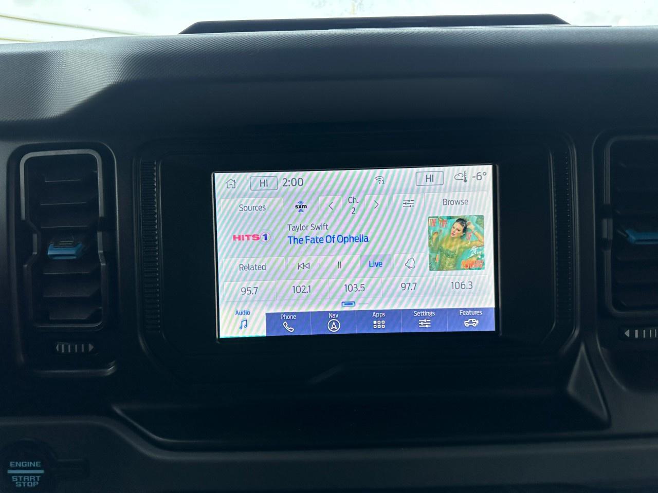 2022 Ford Bronco Black Diamond 4 Door Advanced 4x4 Photo