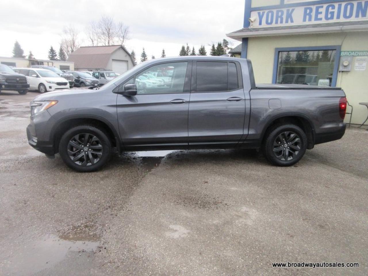 2023 Honda Ridgeline ALL-WHEEL DRIVE SPORT-PACKAGE 5 PASSENGER 3.5L - V6.. CREW-CAB.. SHORTY.. POWER SUNROOF.. HEATED SEATS.. ECON-MODE-PACKAGE.. BACK-UP CAMERA.. Photo2