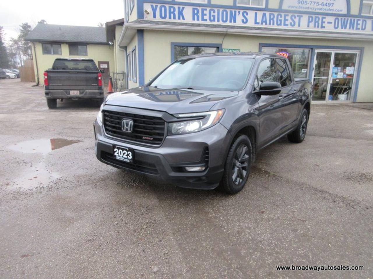2023 Honda Ridgeline ALL-WHEEL DRIVE SPORT-PACKAGE 5 PASSENGER 3.5L - V6.. CREW-CAB.. SHORTY.. POWER SUNROOF.. HEATED SEATS.. ECON-MODE-PACKAGE.. BACK-UP CAMERA.. Photo