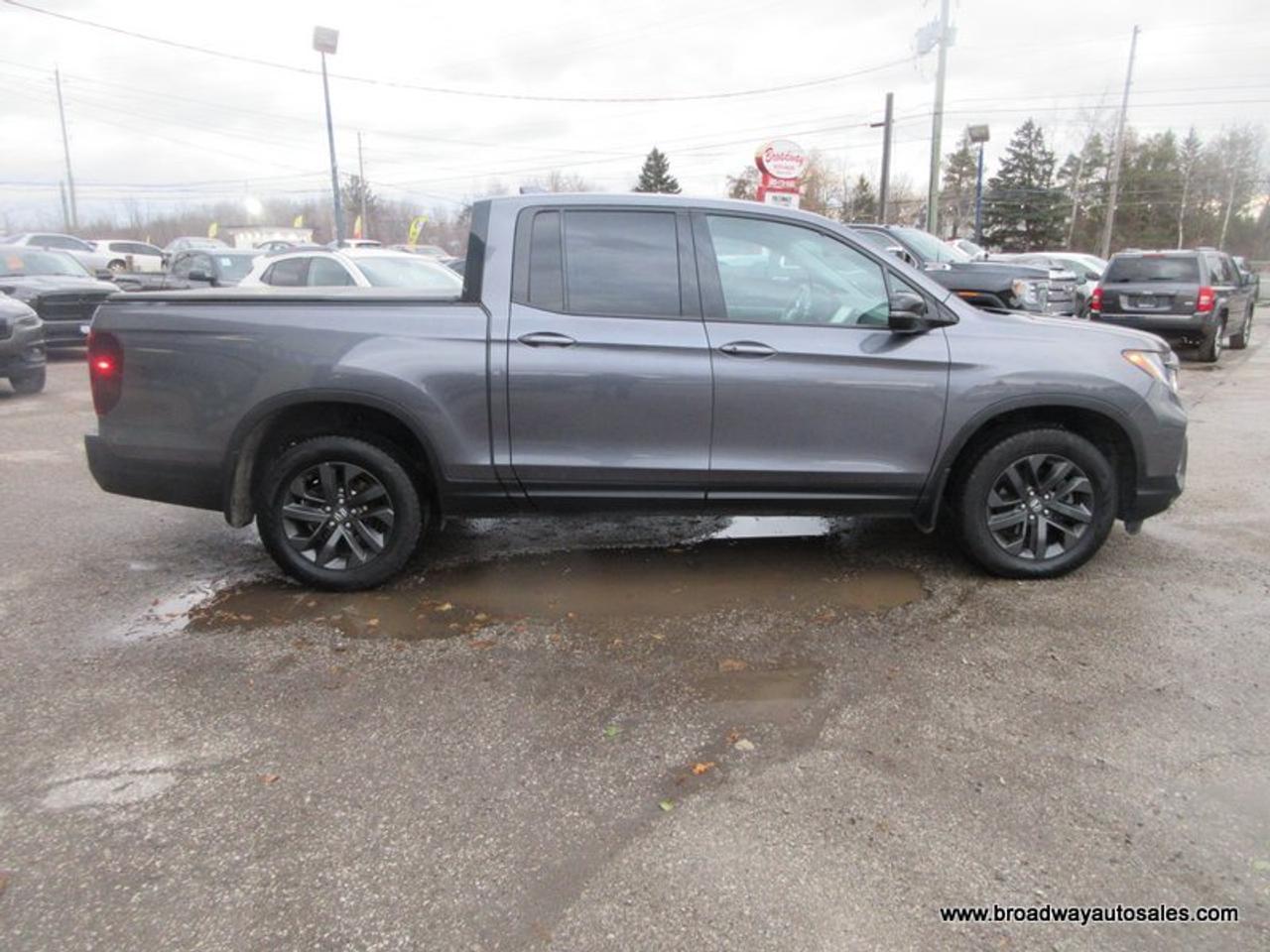 2023 Honda Ridgeline ALL-WHEEL DRIVE SPORT-PACKAGE 5 PASSENGER 3.5L - V6.. CREW-CAB.. SHORTY.. POWER SUNROOF.. HEATED SEATS.. ECON-MODE-PACKAGE.. BACK-UP CAMERA.. Photo
