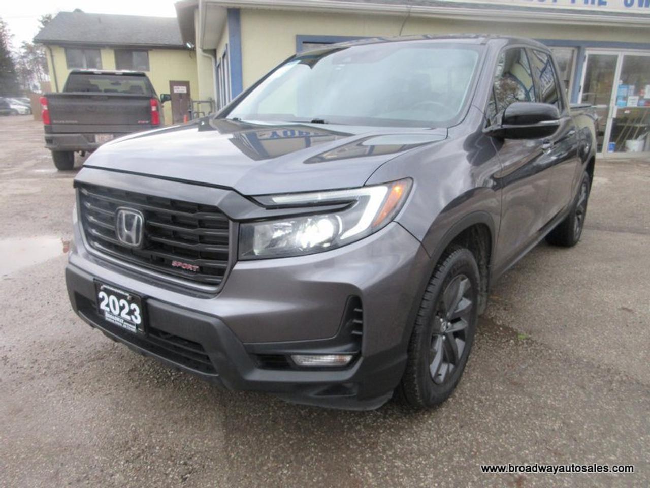 2023 Honda Ridgeline ALL-WHEEL DRIVE SPORT-PACKAGE 5 PASSENGER 3.5L - V6.. CREW-CAB.. SHORTY.. POWER SUNROOF.. HEATED SEATS.. ECON-MODE-PACKAGE.. BACK-UP CAMERA.. Photo