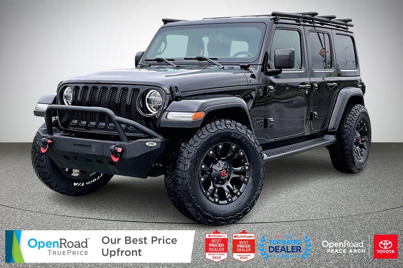 Used 2021 Jeep Wrangler Unlimited Sahara for sale in Surrey, BC