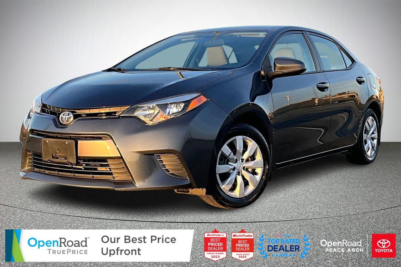 Used 2016 Toyota Corolla 4-door Sedan LE CVTi-S for sale in Surrey, BC