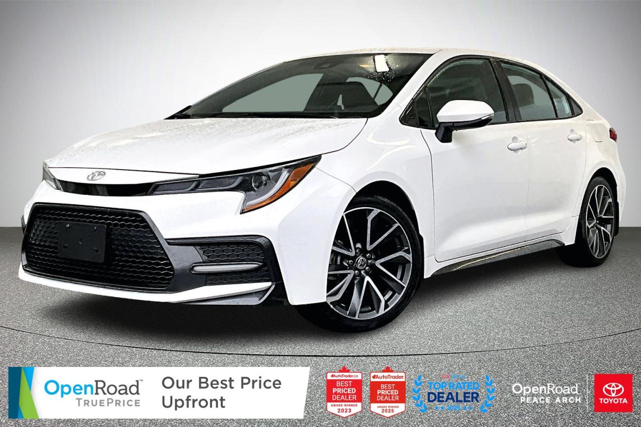 Used 2020 Toyota Corolla 4-door Sedan SE CVT for sale in Surrey, BC