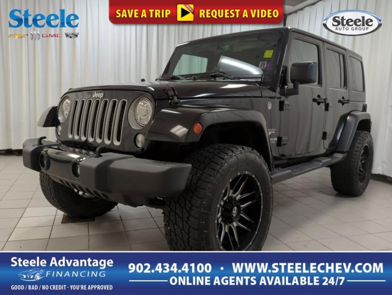 Used 2017 Jeep Wrangler Unlimited Sahara for sale in Dartmouth, NS