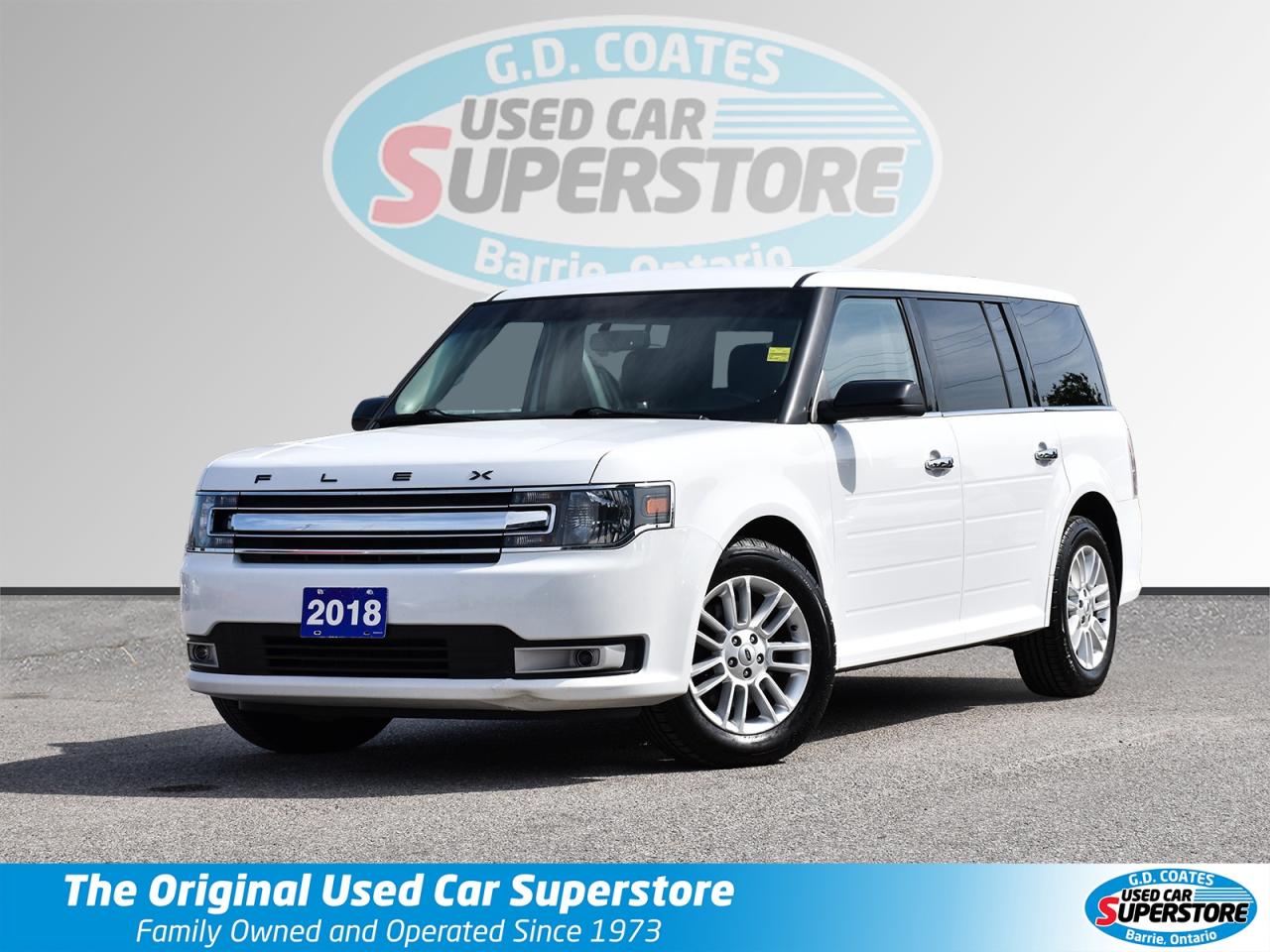 Used 2018 Ford Flex SEL ~Nav ~Camera ~Heated Leather ~Bluetooth for sale in Barrie, ON