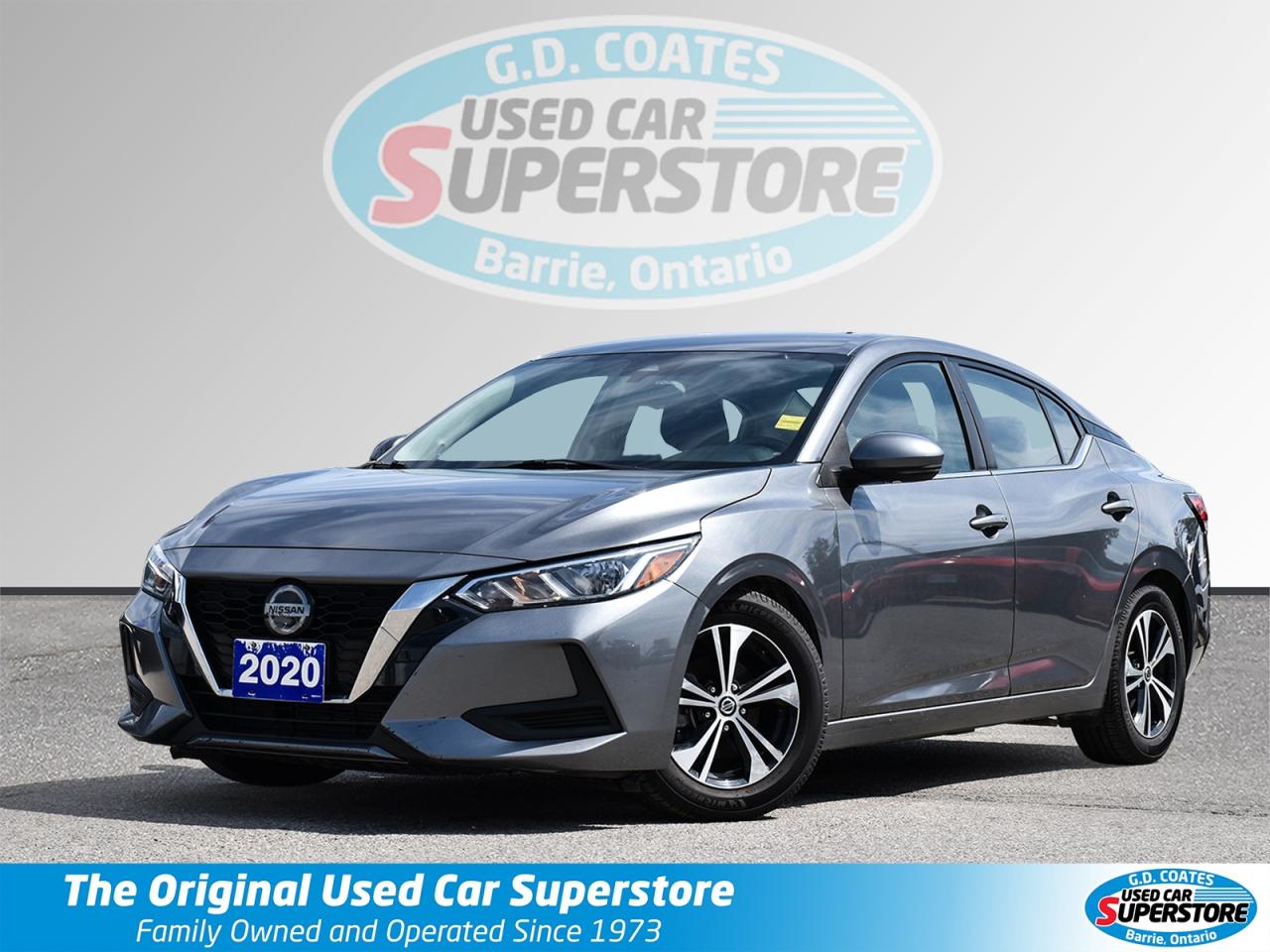 Used 2020 Nissan Sentra SV ~CarPlay ~Camera ~Heated Seats ~Alloys for sale in Barrie, ON