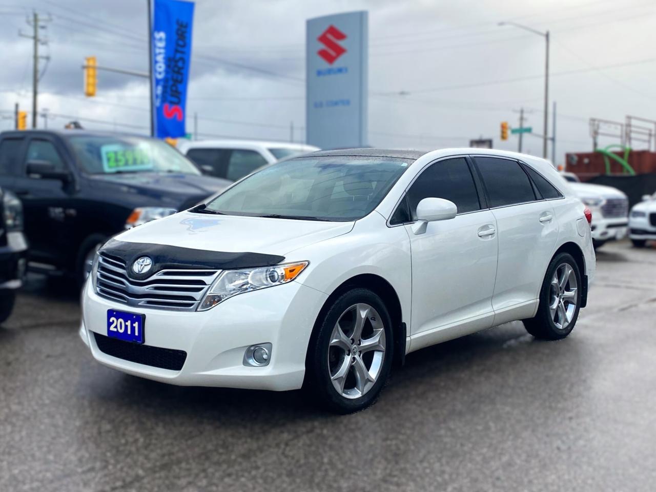 Used 2011 Toyota Venza AWD ~V6 ~Leather ~Camera ~Panoramic Roof ~Alloys for sale in Barrie, ON