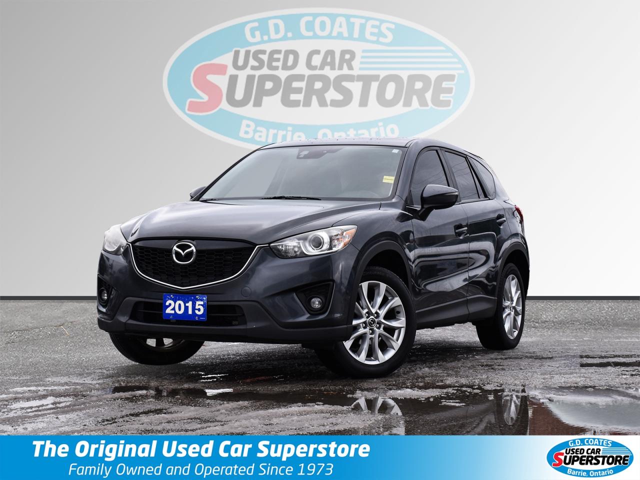 Used 2015 Mazda CX-5 GT AWD ~Nav ~Leather ~Bluetooth ~Roof ~BOSE ~Cam for sale in Barrie, ON