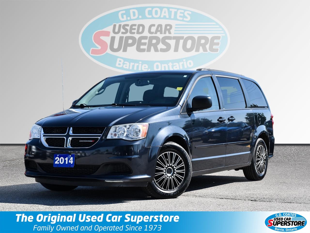 Used 2014 Dodge Grand Caravan SXT ~Camera ~Heated Mirrors ~Rear Air ~Stow 'N Go for sale in Barrie, ON